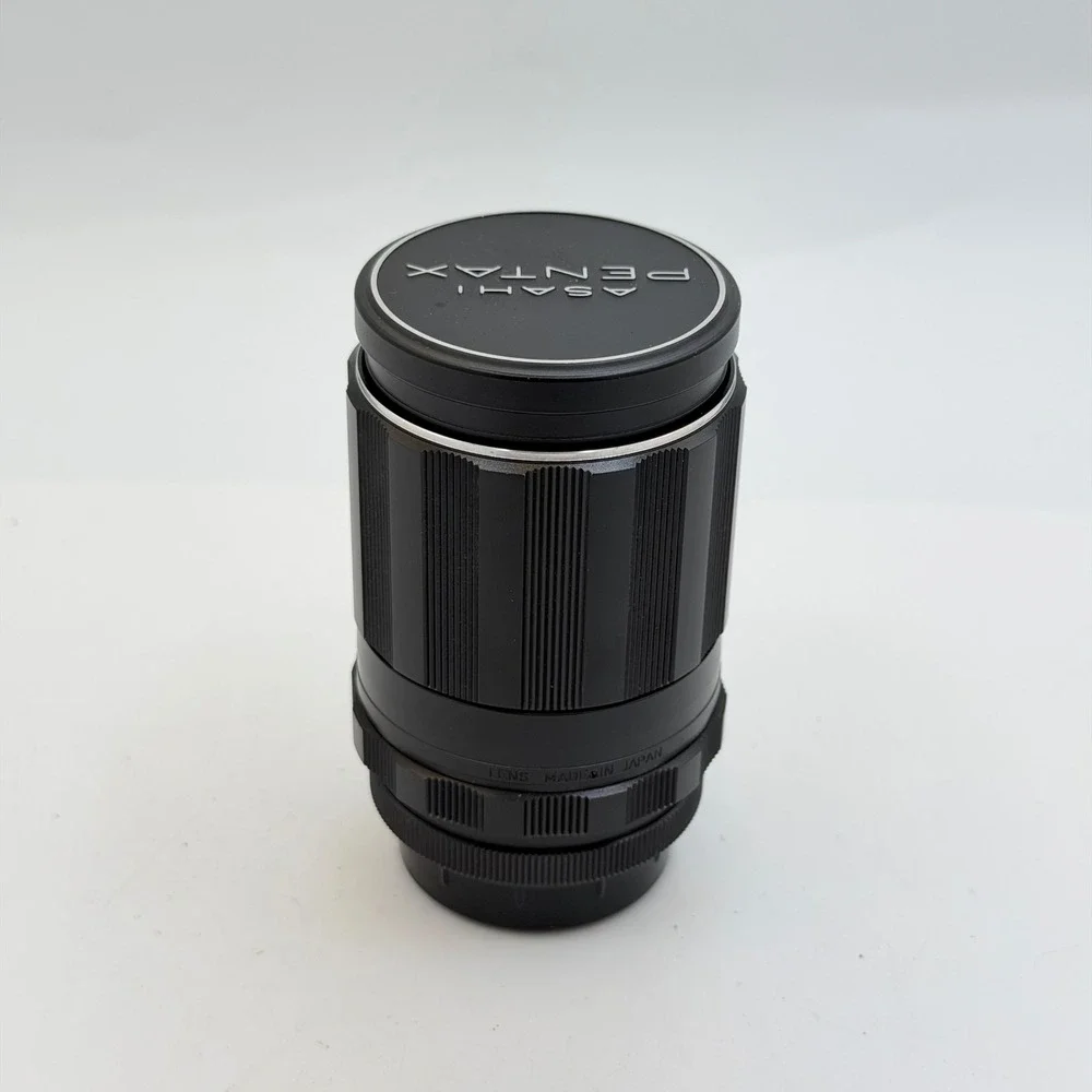 Asahi Pentax SMC Takumar 135mm f3.5 M42 Mount Lens with Hood and Case VGC